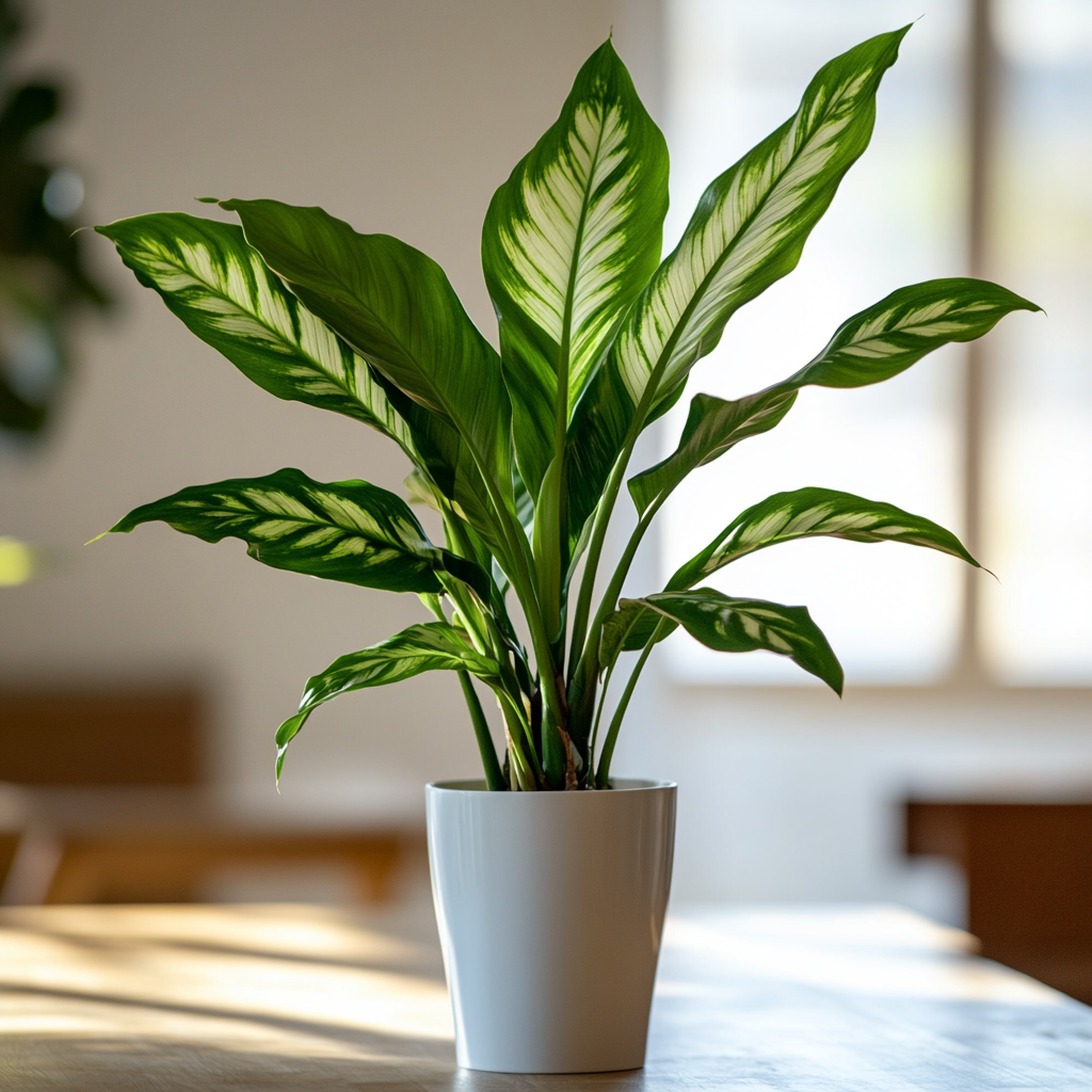 Dumb Cane (Dieffenbachia spp.) - The Tropical Statement