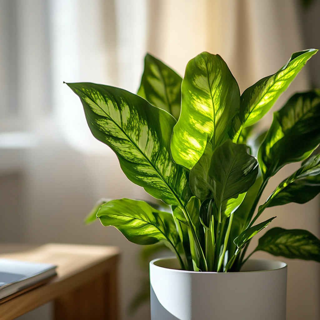 Dumb Cane (Dieffenbachia spp.) - The Tropical Statement