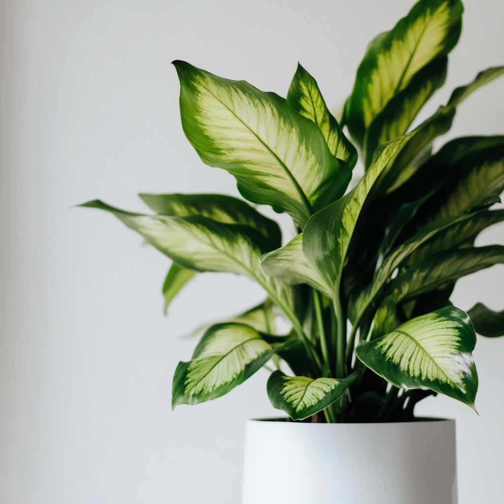 Dumb Cane (Dieffenbachia spp.) - The Tropical Statement