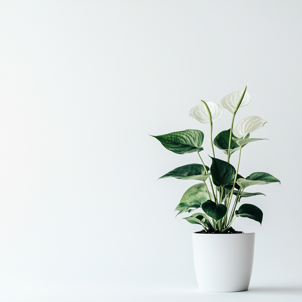 Anthurium (Anthurium andraeanum) - The Flamingo Flower