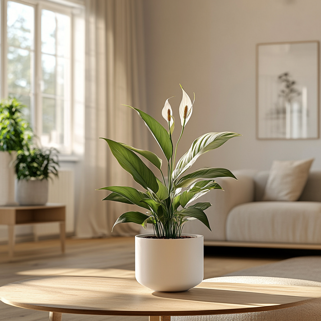 Peace Lily (Spathiphyllum spp.) - The Elegant Air Purifier