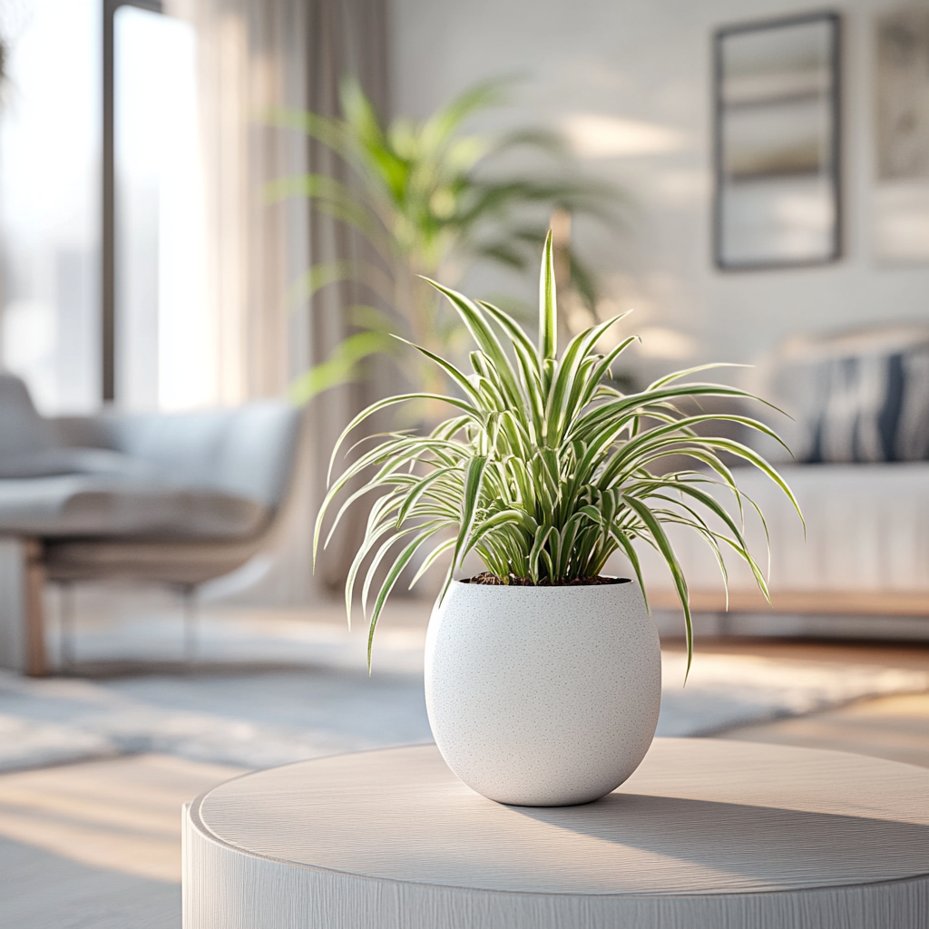 Spider Plant (Chlorophytum comosum) - The Air-Purifying Wonder