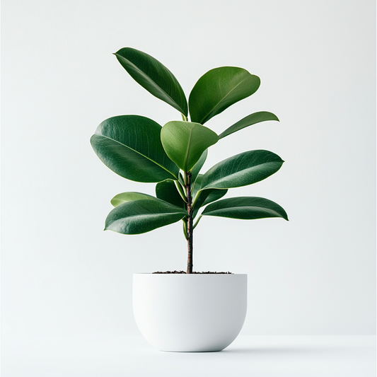 Rubber Plant (Ficus elastica) - The Bold Statement
