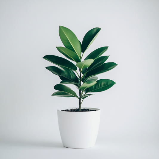 Rubber Plant (Ficus elastica) - The Bold Statement